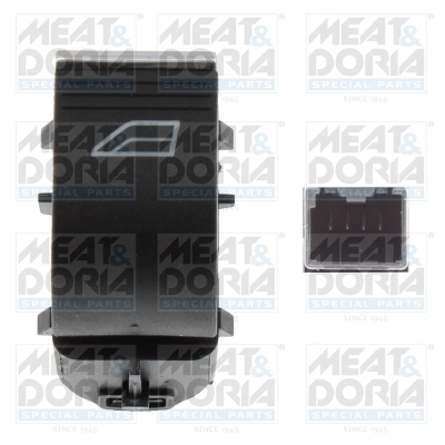 Switch, window regulator